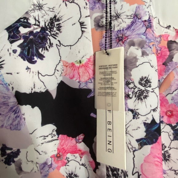 State of Being Floral Dress with Mesh Details - Picture 5 of 5